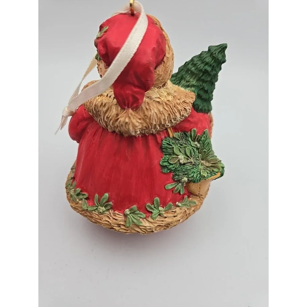 Vintage 1996 Hallmark Keepsake Xmas Ornament Evergreen Santa Special Edition‎